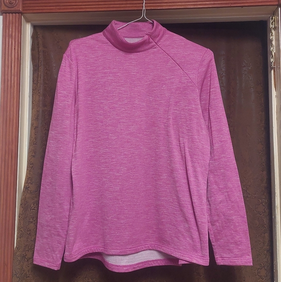 PGA Tour Tops - PGA TOUR Motionflux 360 Women's Pink Long Sleeve Top